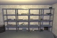 Items and tools in garage